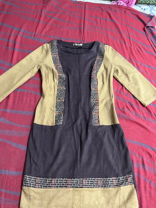 Платье замшевое турецкое