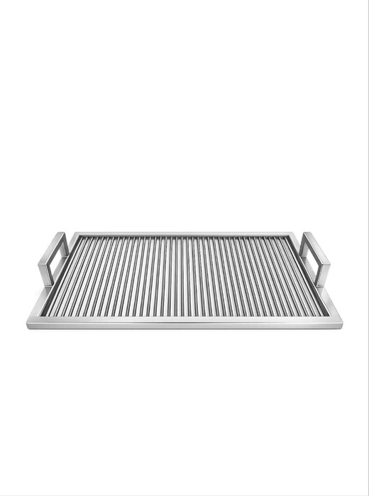 Grătar Inox Profesional - Bare Rotative 8mm - Construcție Robustă