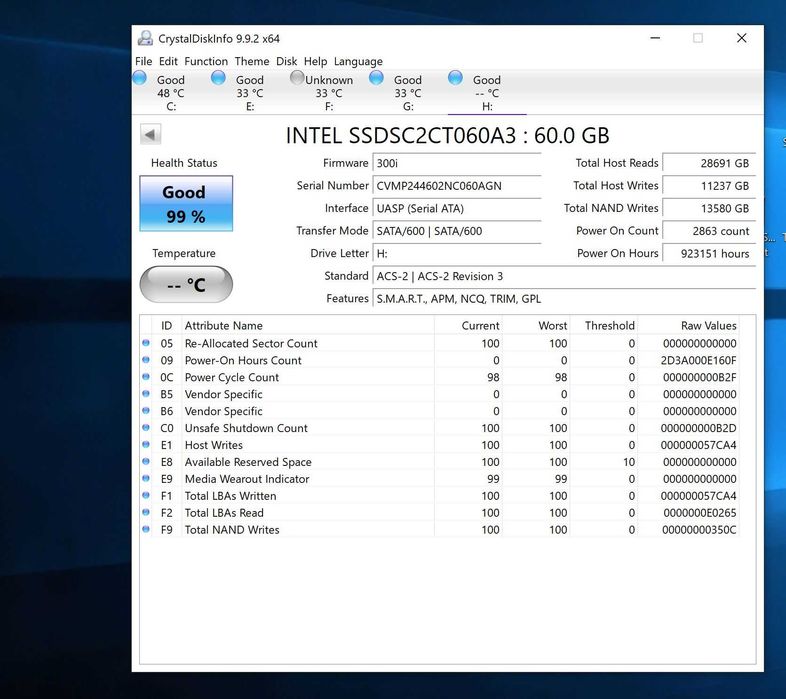 SSD Intel 330 Series