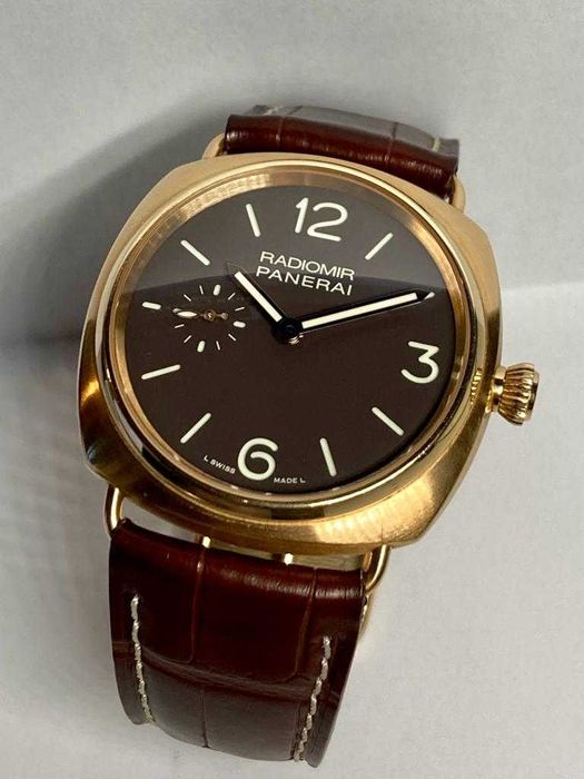 ceas Panerai Radiomir aur 18k ref. PAM336 in stare perfecta