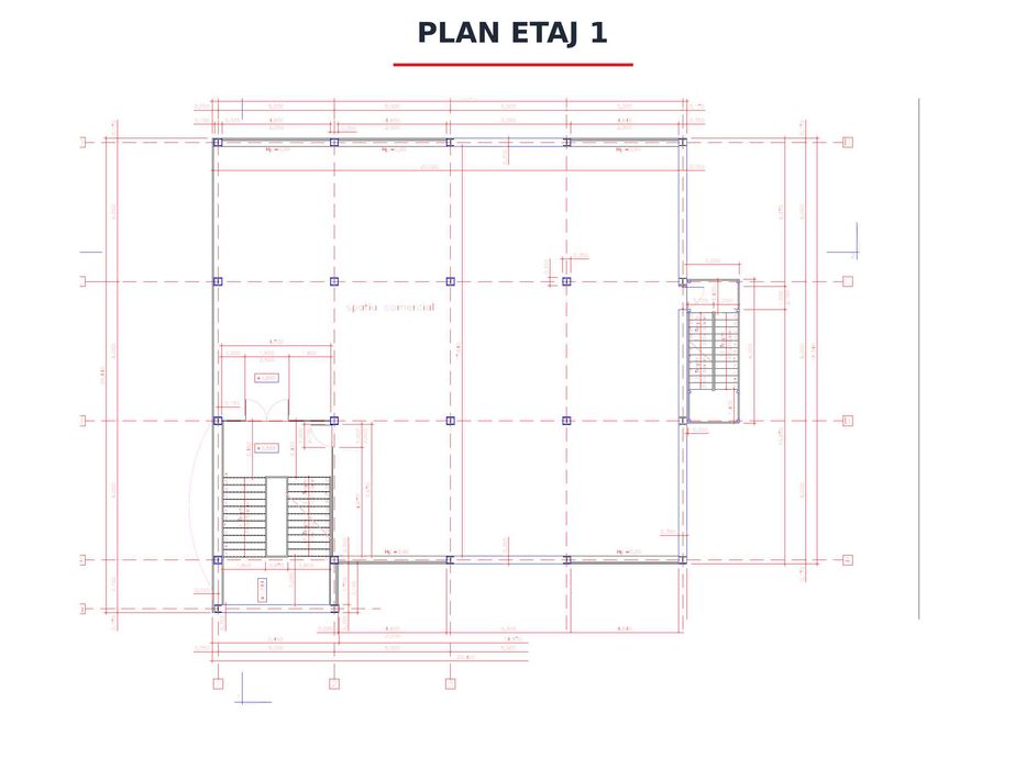 Spațiu birouri/comercial 394–791 mp – Cantacuzino, Ploiești