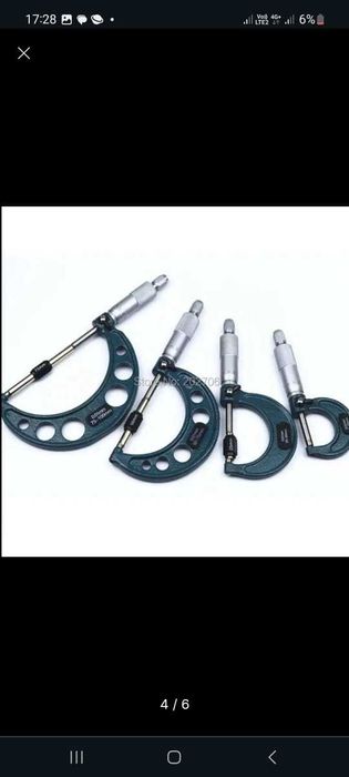 Набор микрометров