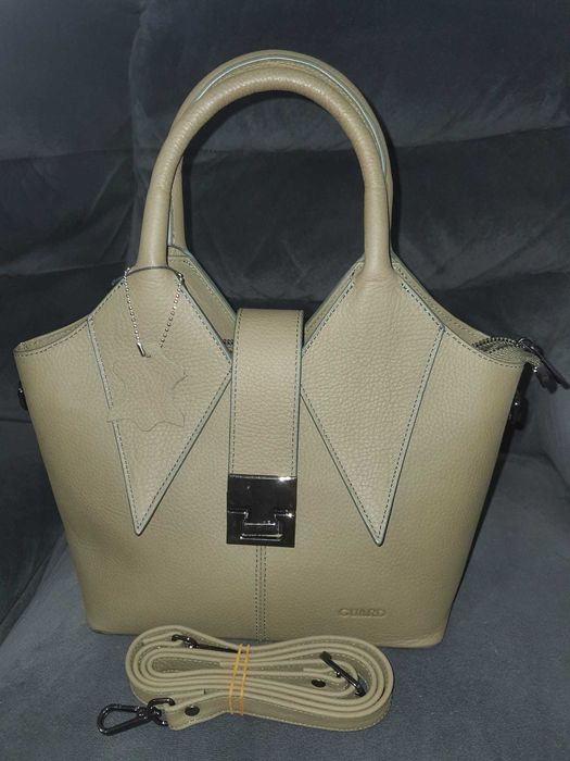 Geanta dama Guard din piele naturala