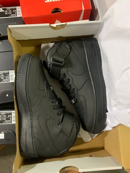 ТОП ОФЕРТА! Nike Air Force 1 High Черни и Кафяви