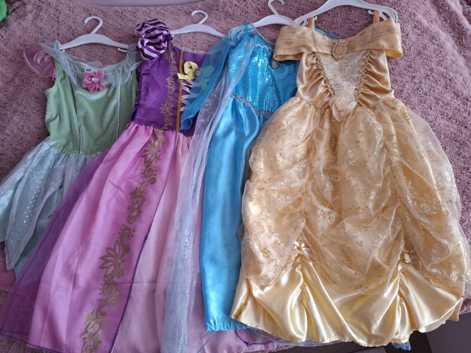 Рокля Бел/Красавицата и звяра+ парти артикули