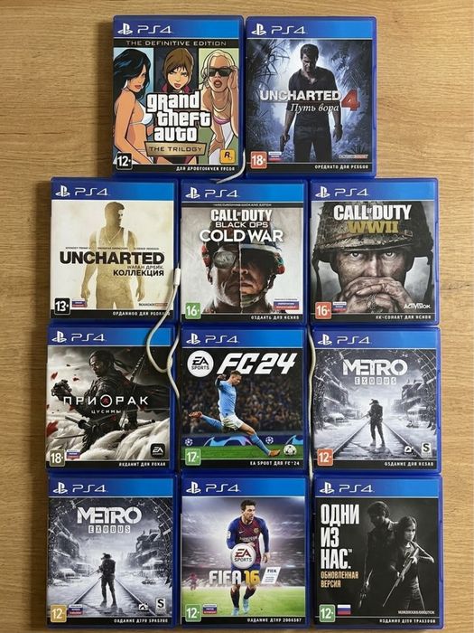 Продам ps4 slim с играми 1 тб