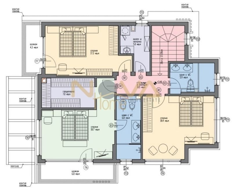 Продава се Къща в Варна, м-т Траката - 217 кв.м за 1023 €/кв.м - Снимка #2