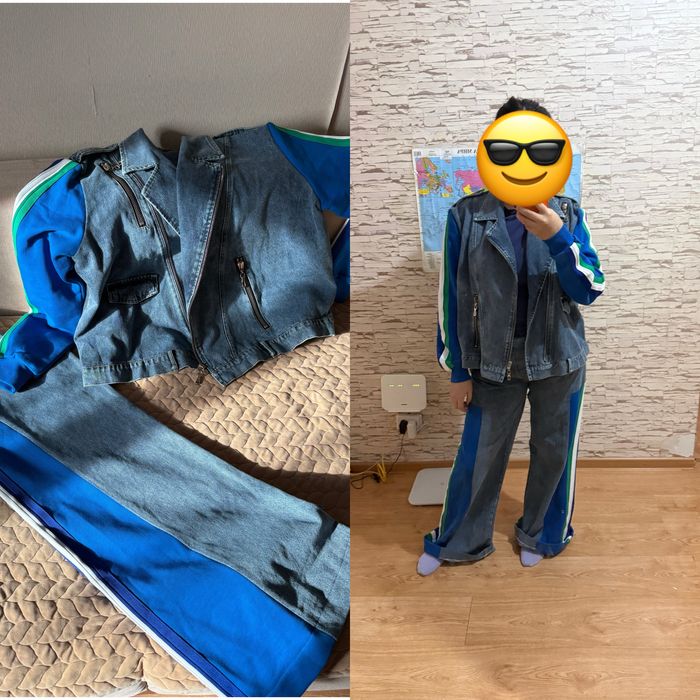 Джинсовая двойка женскаЯ