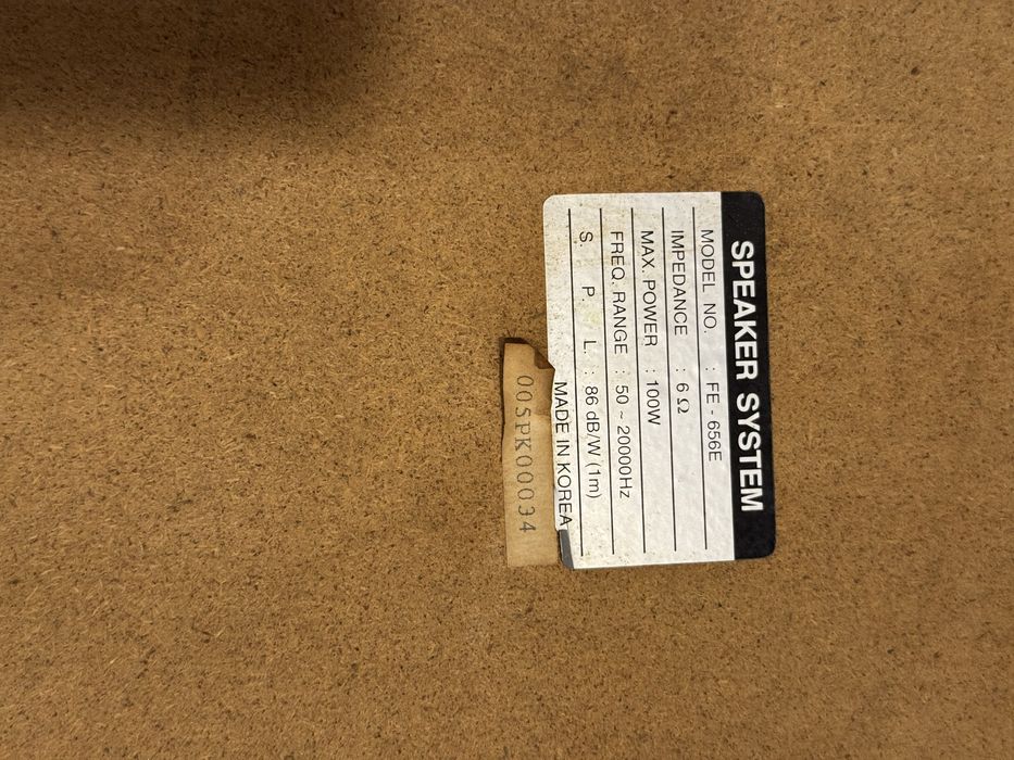 Vand Boxe LG FE-656E