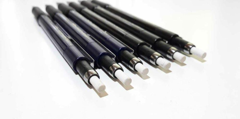 Lot 6 creioane faber castell 1345 si 1347 de 0.5 mm si 0.7 mm, copii