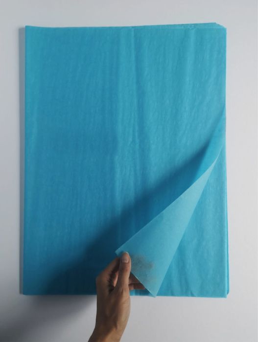 Бумага Тишью для упаковки , без сгиба