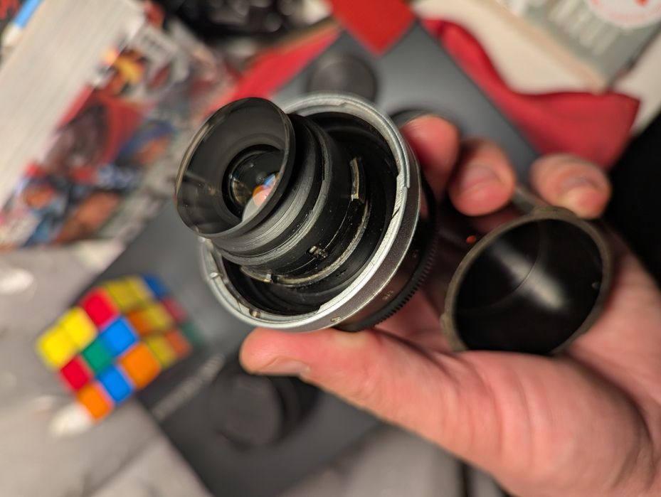 Jupiter 12 35mm f2.8 montura Kiev, Contax RF