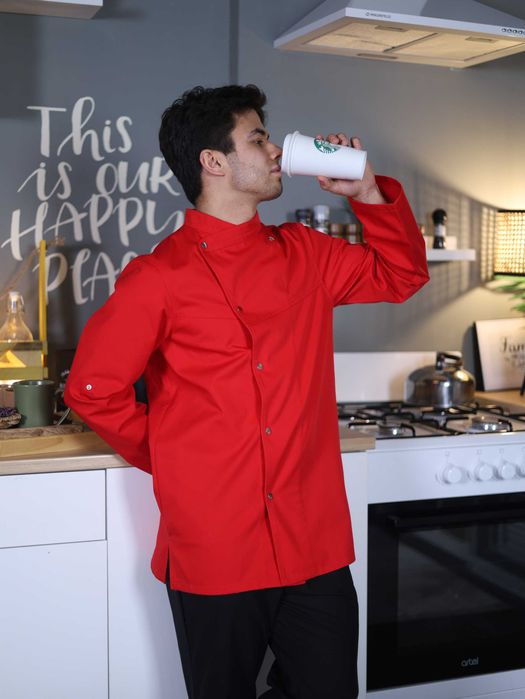 спецодежда рубашка  повар "Milan" Алматы, спецодежда, униформа,