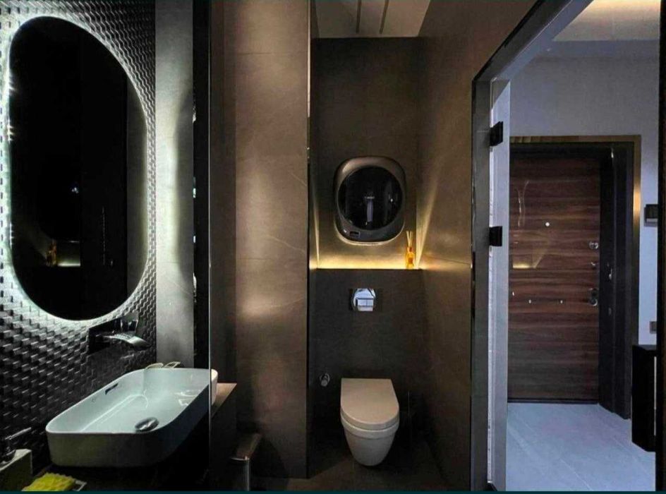 Tashkent city Gardens 2/8/9 под ключ 46м2 евро квартира: Ташкент сити