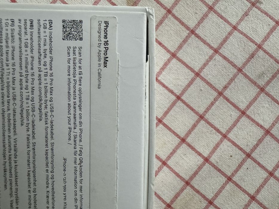 Iphone 16 PRO MAX 1 TB