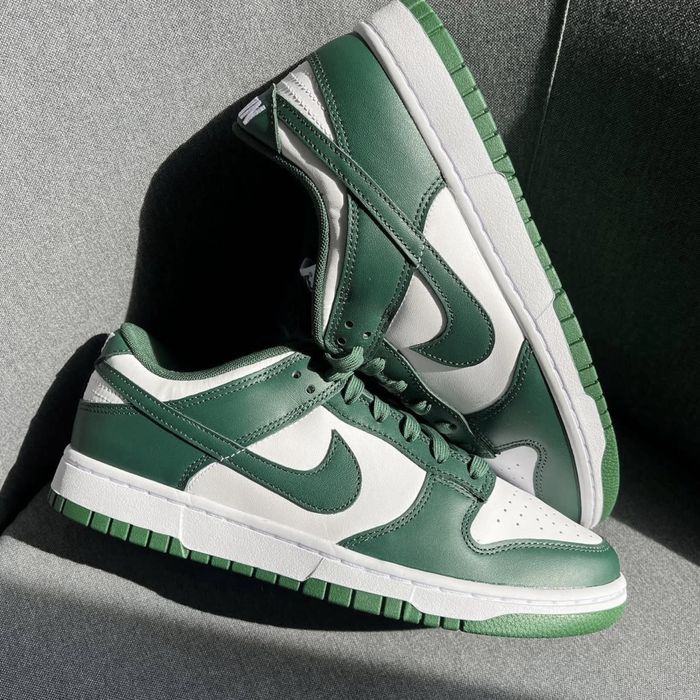 Pantofi Sport Nike Dunk Michigan State Verde-100% originali