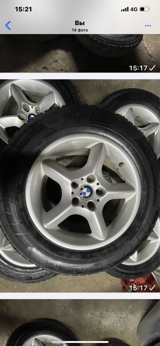 Продаю резина с дисками 5 штук оригинал