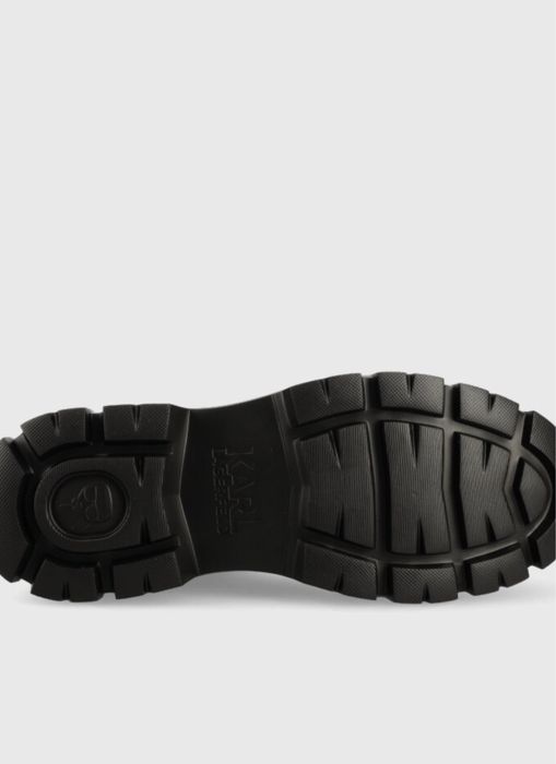 Мъжки боти естествена кожа оригинални Carl Lagerfeld