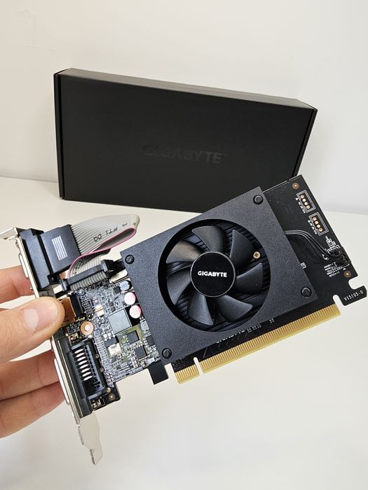 Placa video- Nvidia GIGABYTE GeForce GT 710 - produs nou