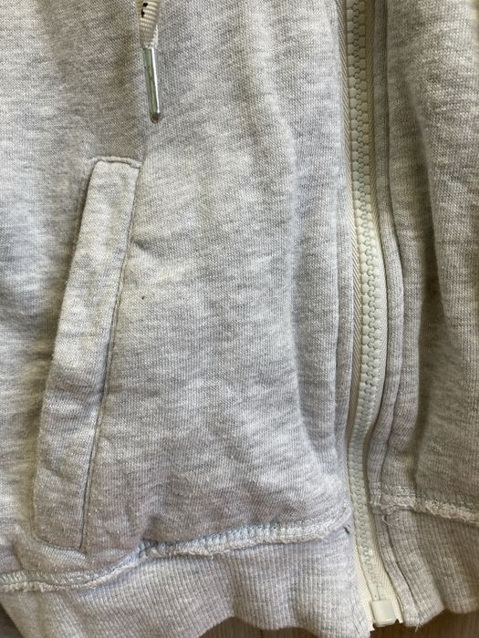 Черен и сив суитшърт с връзки