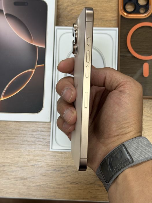  iPhone 16pro max 5G 512gb HX/A EAC desert titanium в отличном сост.