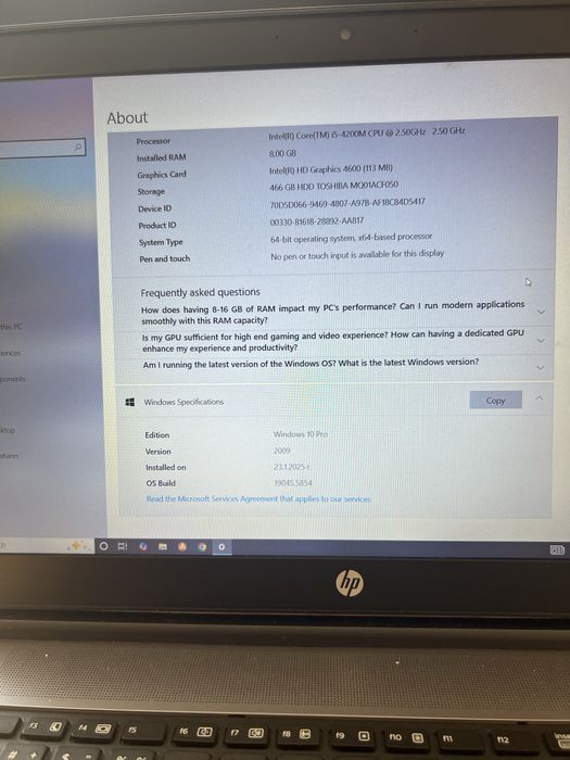Лаптоп HP ProBook