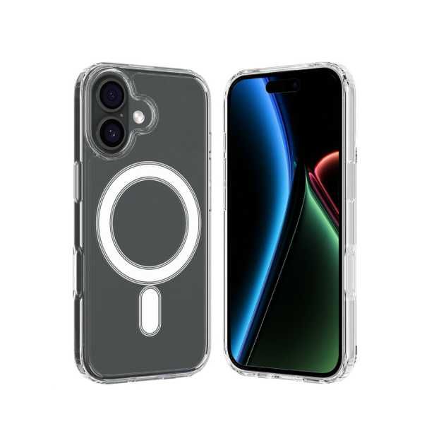 Husa iPhone 17 MagSafe Transparenta Luxury