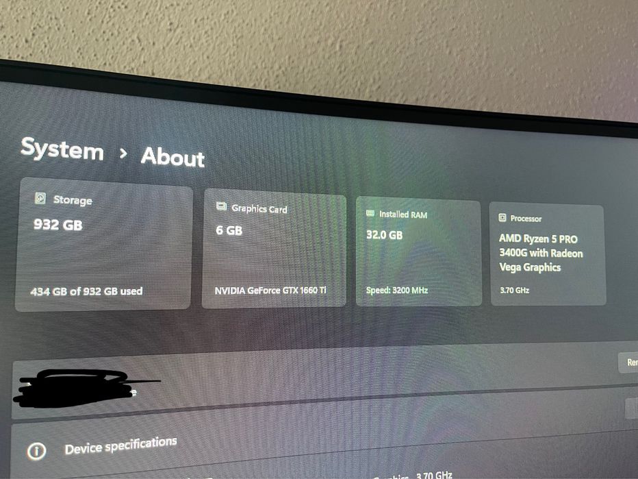 Vand pc gaming 1660ti