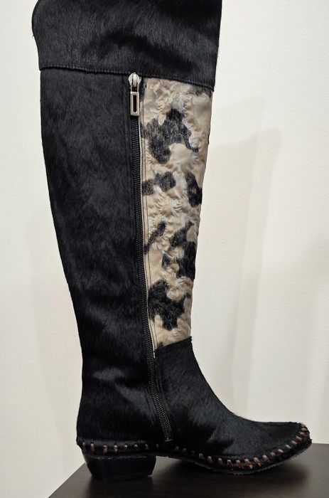 Ботуши от естествена кожа Италиански ръчно изработени