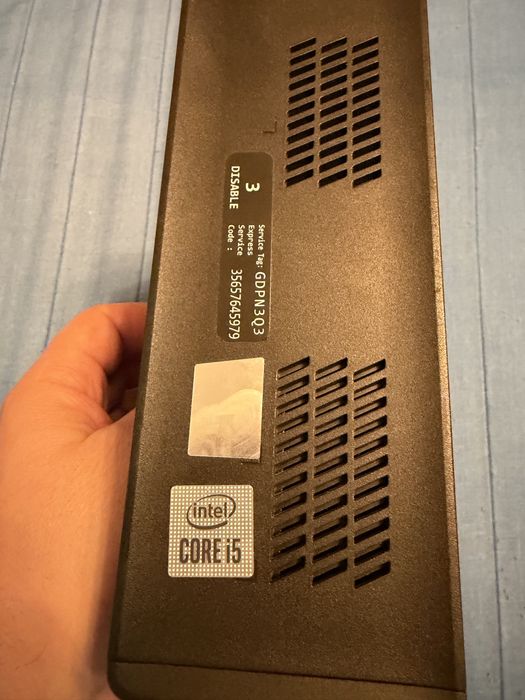 Mini pc dell precision 3240 compact cu slot pci