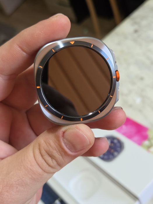 Samsung Galaxy Watch Ultra Titanium Blue! 2025!Като нов!