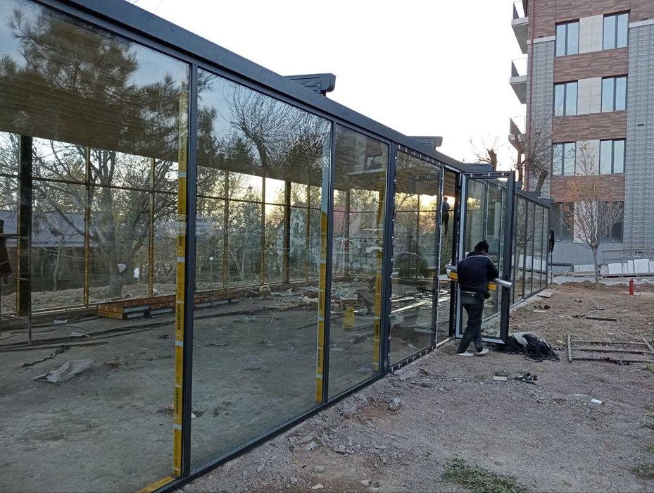 Фасадное остекление. Фасадные системы. Фасадные окна с фабрики