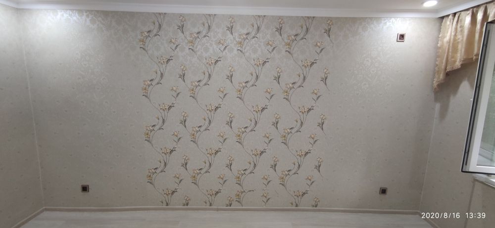 Поклейка обоев, другие работы Андрей