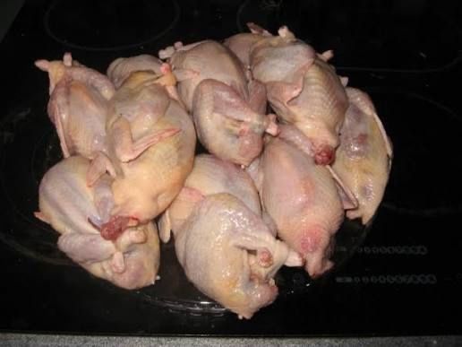 Бөдене еті/ мясо перепелов