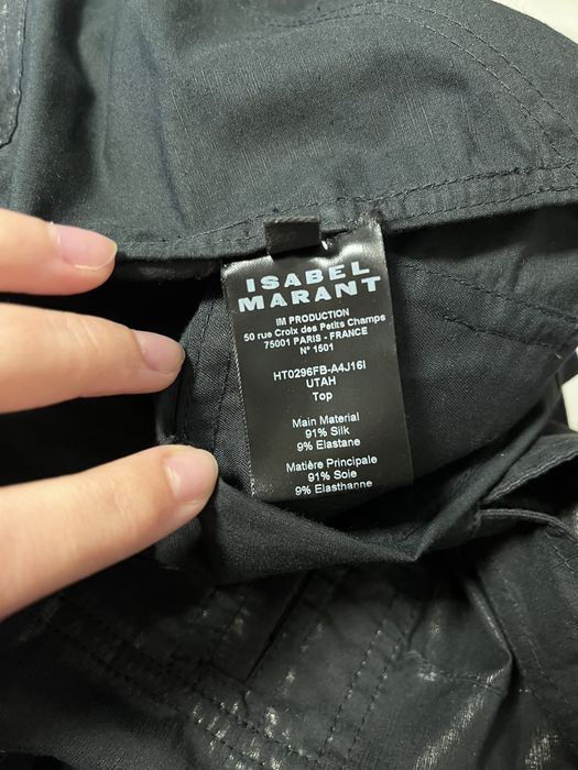 Pantaloni Isabel Marant matase