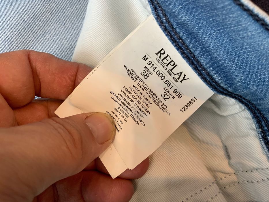 Replay-оригинални дънки 38 размер