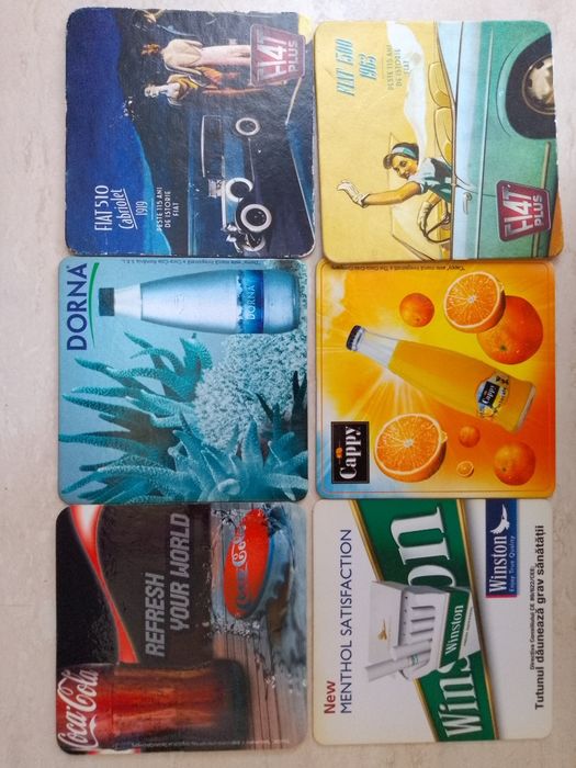 Suporti de carton pentru pahare