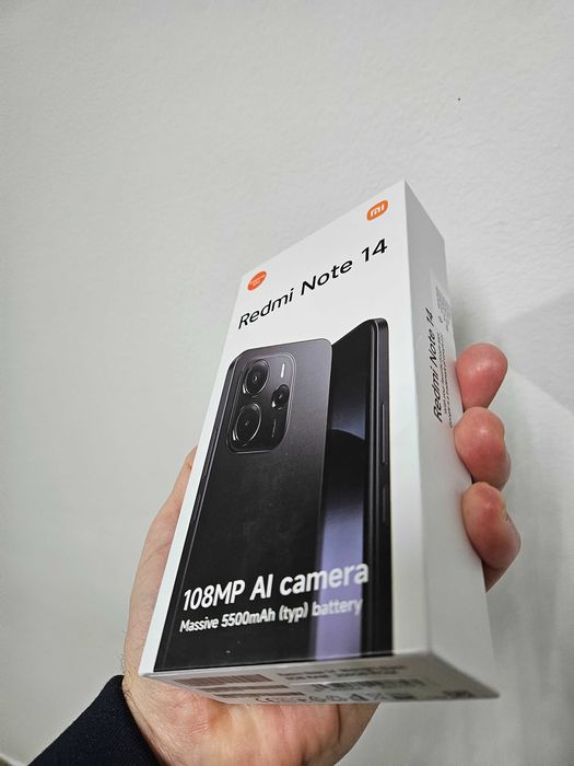 Xiaomi redmi note 14 256gb 8gb sigilat la cutie.