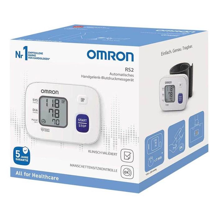 Тонометр Omron RS2 с футляром. Японская фирма