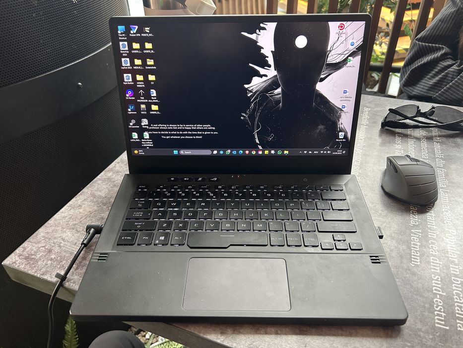 Laptop Asus  Gaming rog zephyrus G14 32 Gb ram