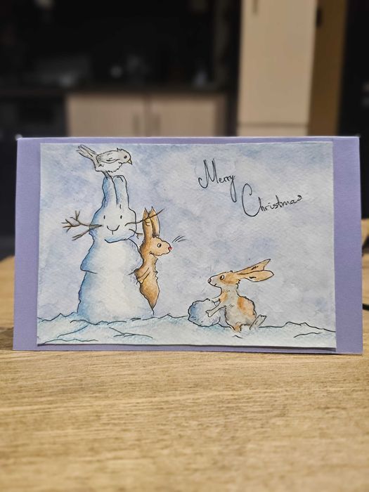 Ръчно рисувани картички за всеки повод