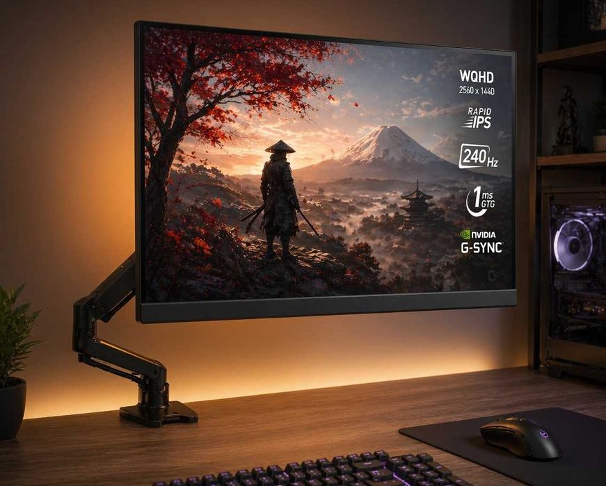 MSI MAG274QRX 27" 2K 240Hz — ТОП за CS2 и Valorant