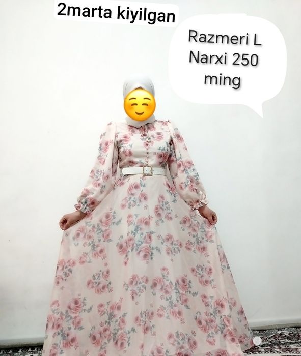 Vecherniy ko'ylak holati a'lo darajada.