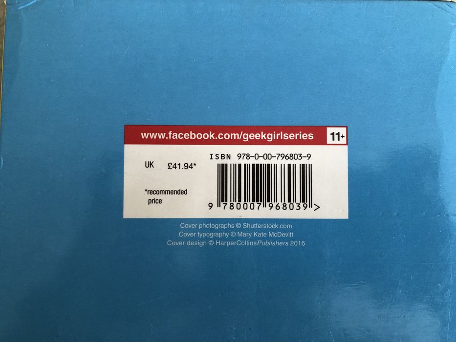 Книгите от поредицата GEEK GIRLS, цена 40 лв