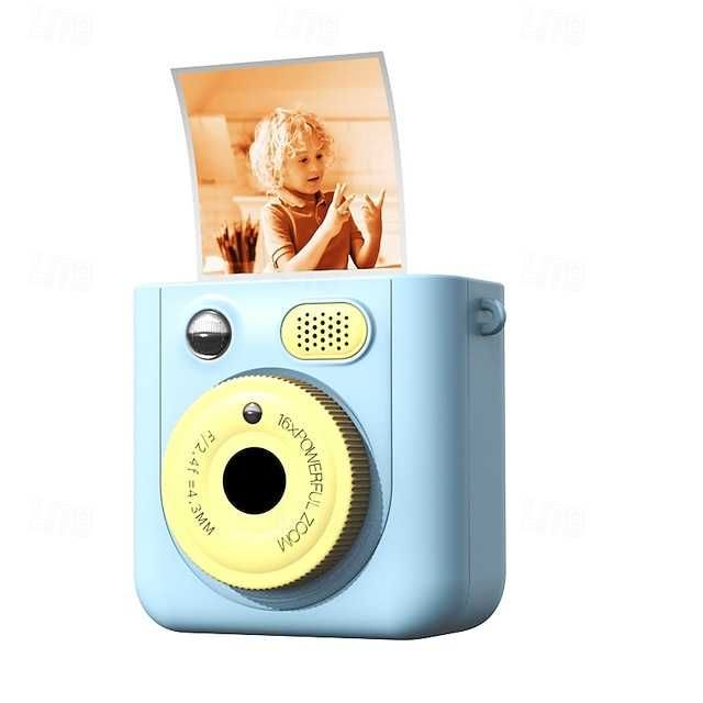 Детски фотоапарат с дисплей за моментни снимки Принтер камера 7 вида