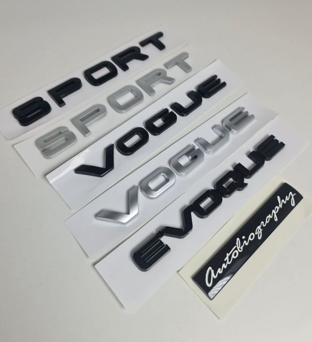 Emblema-Sigla-Logo-Stema-Scris-Capace-Centrale-Range-Rover-Sport-Evoque-Velar-Negru-Black