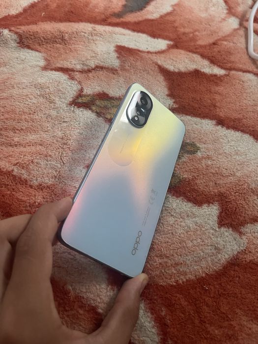 Telefon OPPO A18, 128GB, 4GB RAM, Dual SIM, Glowing Blue