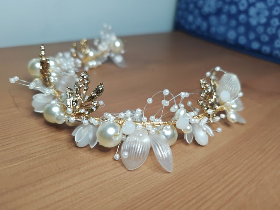 Coroniță mireasă Unique Fashion (tiara)