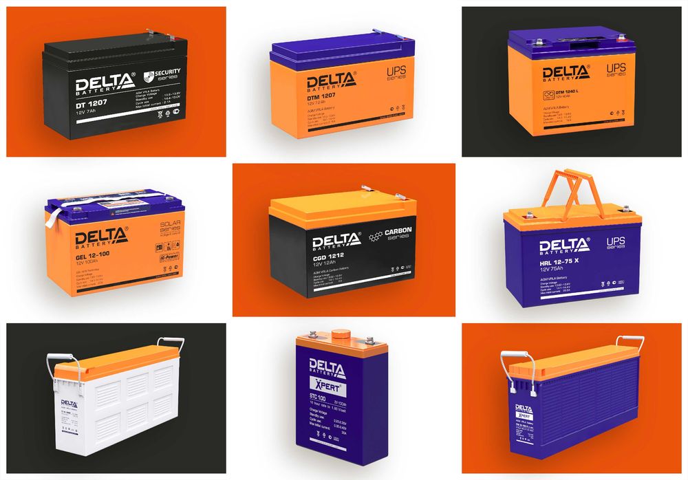 Аккумулятор гелевый Delta Gel  12V 100Ah для солнечных панелей