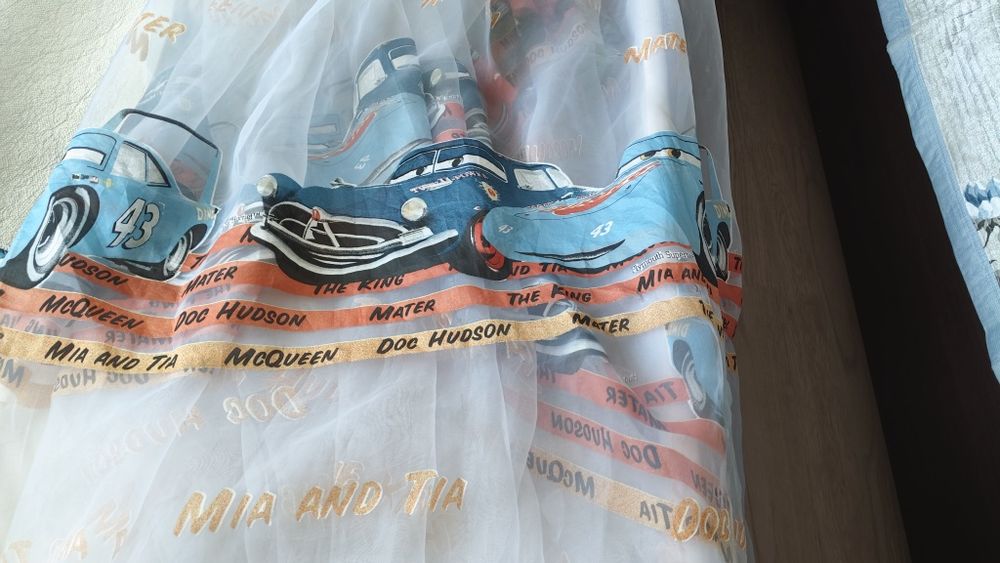 Тюль в детскую мальчикам